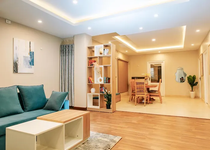 Apartamento 2bhk Serviced At Heart Of